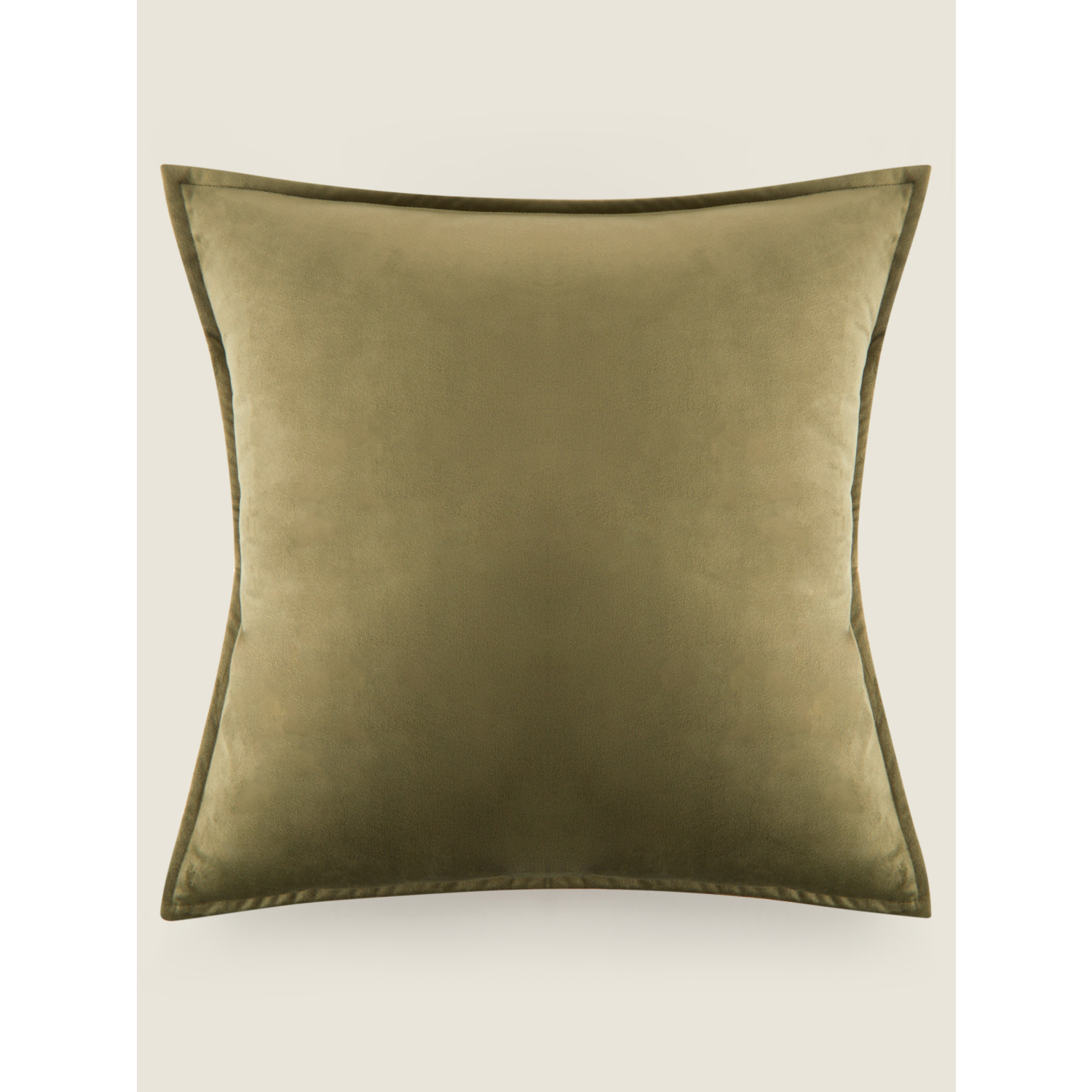 George Aloe Green Velvet Cushion - 43Cm X 43Cm