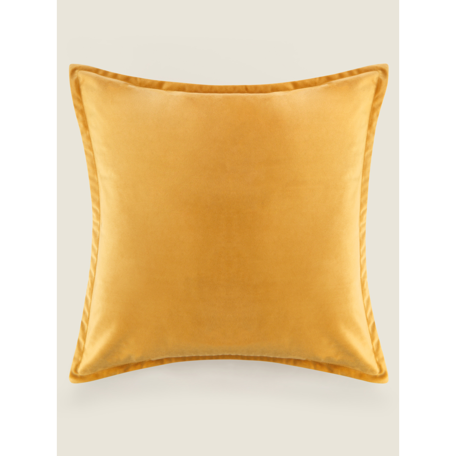 George Honey Velvet Cushion - 43Cm X 43Cm