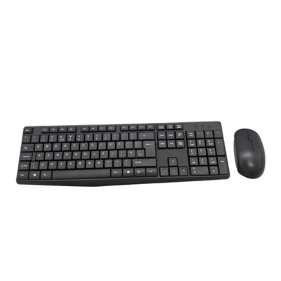 George Asda Tech Black Wireless Desk Keyboard & Mouse Set