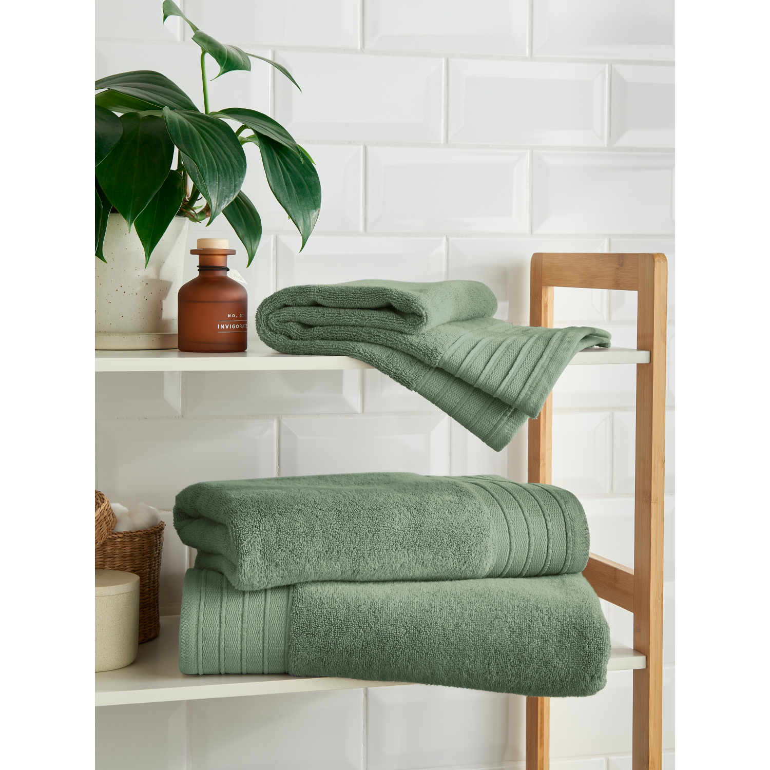 George Green Oil Bamboo Towel Range