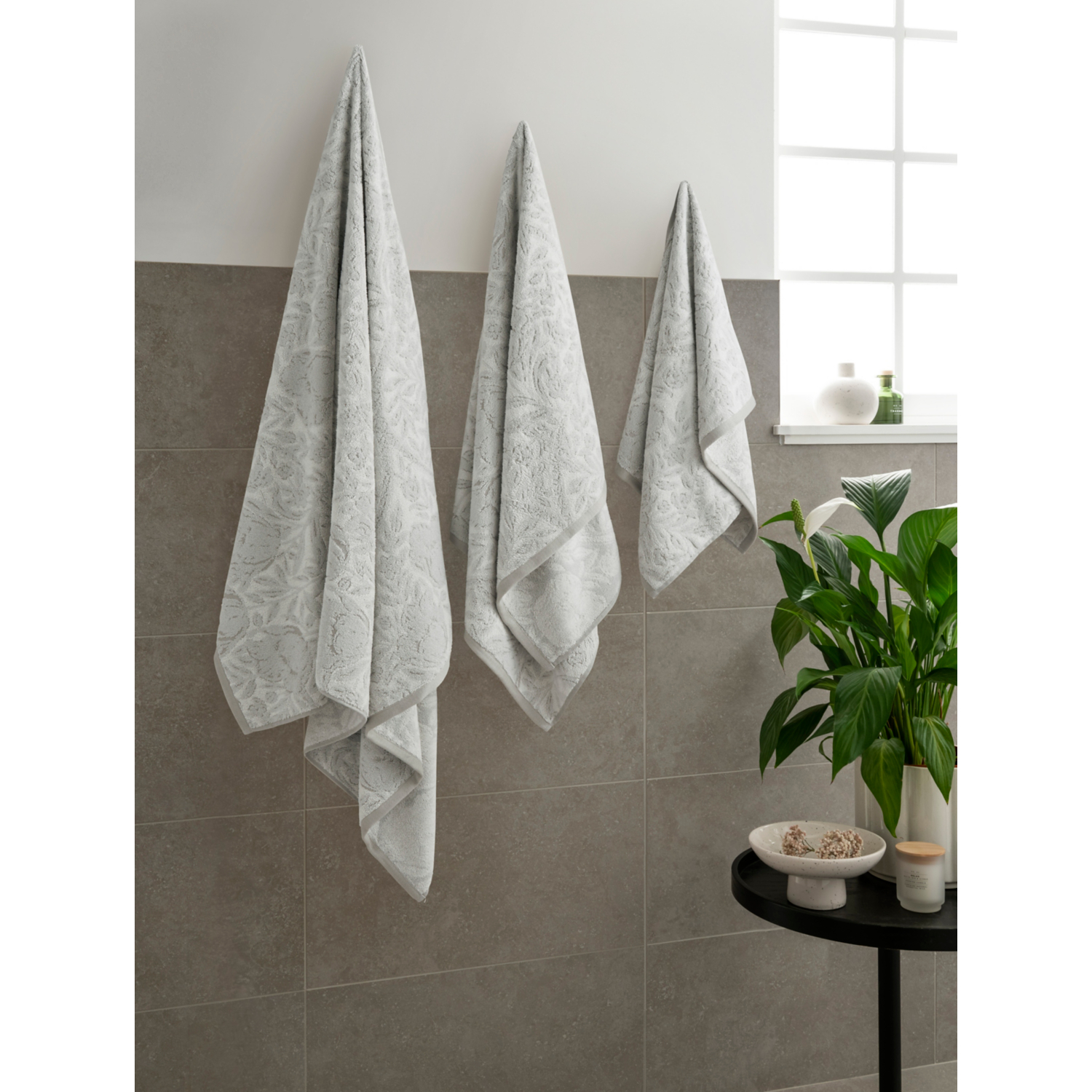 George Grey Nouveau Floral Cotton Towel Range