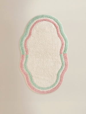 Modern Renaissance Shaped Bath Mat | Home | George at ASDA
