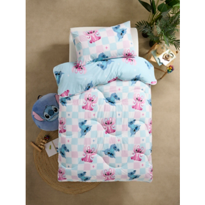 George Disney Lilo & Stitch Coverless Duvet - Blue