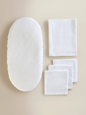 Baby 4-piece Set - White main image 1