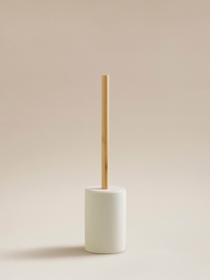 Natural Bamboo Toilet Brush | Home | George at ASDA