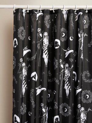 Disney Nightmare Before Christmas Celestial Shower Curtain | Home ...