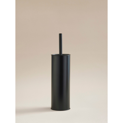 George Black Metal Toilet Brush - Black