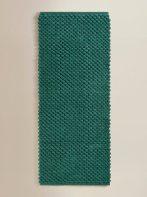 Bobble Runner Bath Mat - Botanical Green | Home | George at ASDA