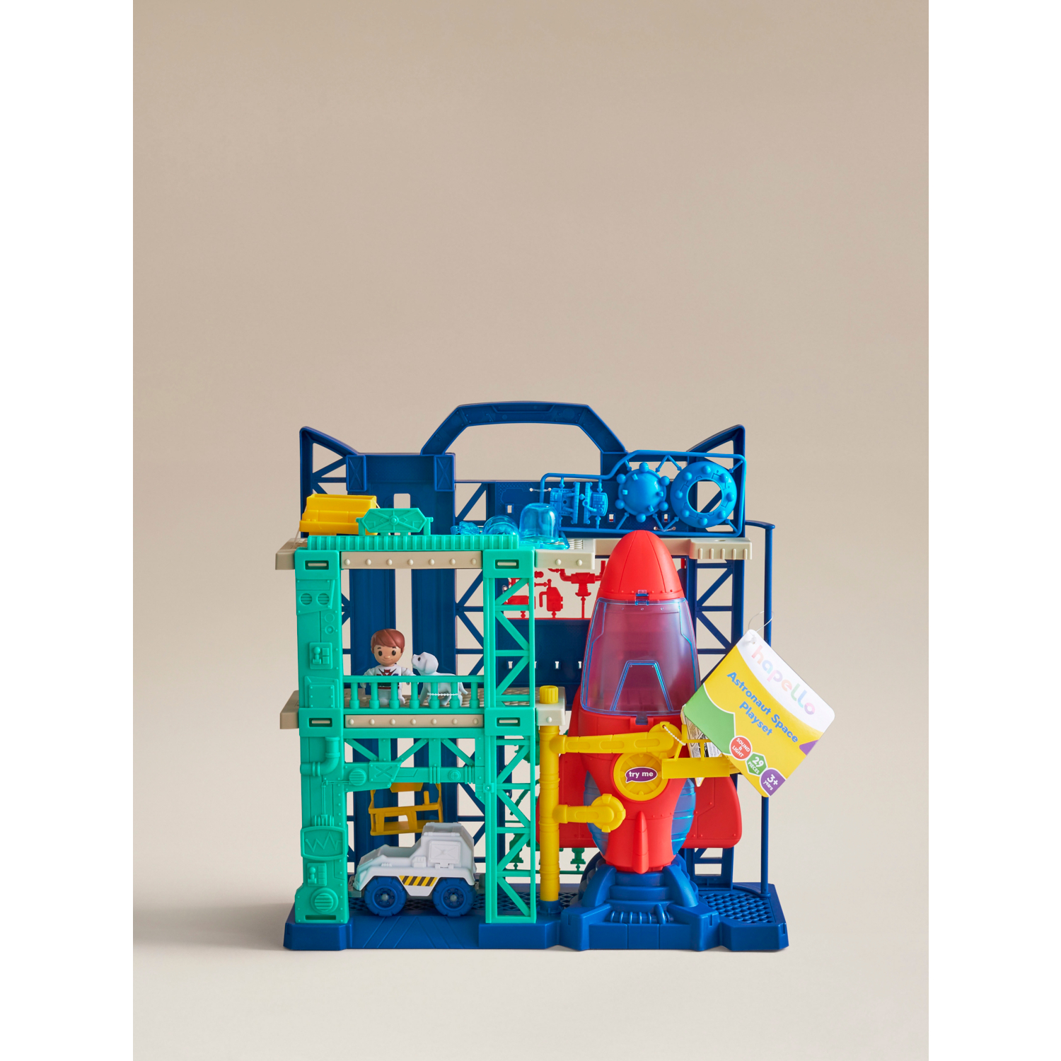 George Multi Hapello Sound & Light Astronaut Set