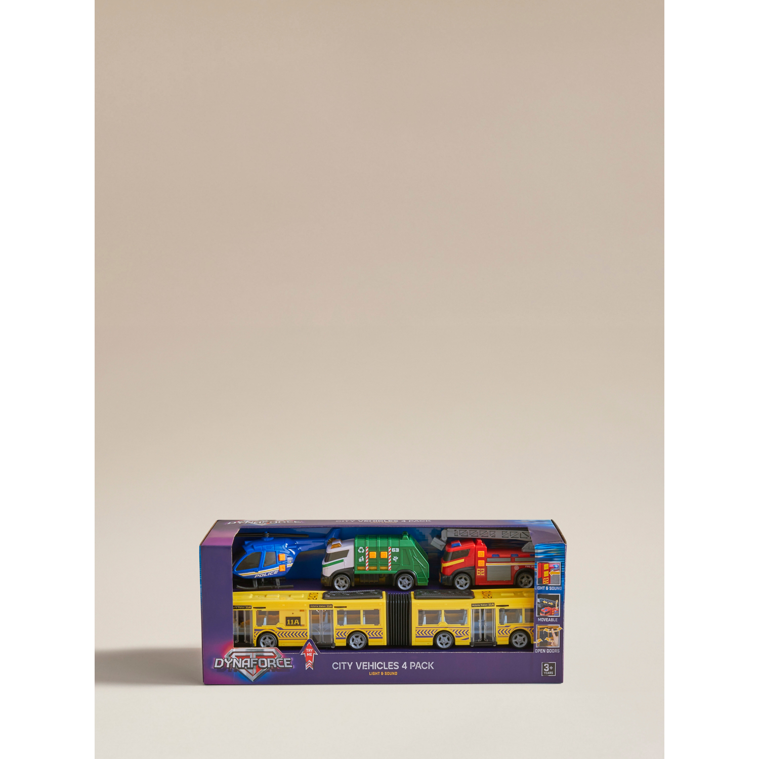 George Multi Dynaforce City Fleet Vehicle Playset