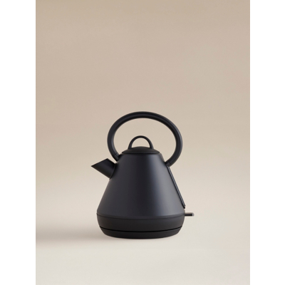 George Black Fast Boil Pyramid Kettle 1.7L - Black