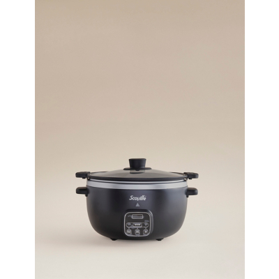 George Scoville 6L Digital Slow Cooker - Black
