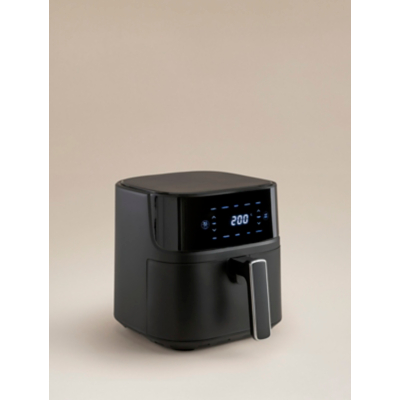 George Unisex Black Digital Air Fryer 6L