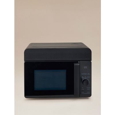 Black 17L Digital Microwave with Air Fryer function