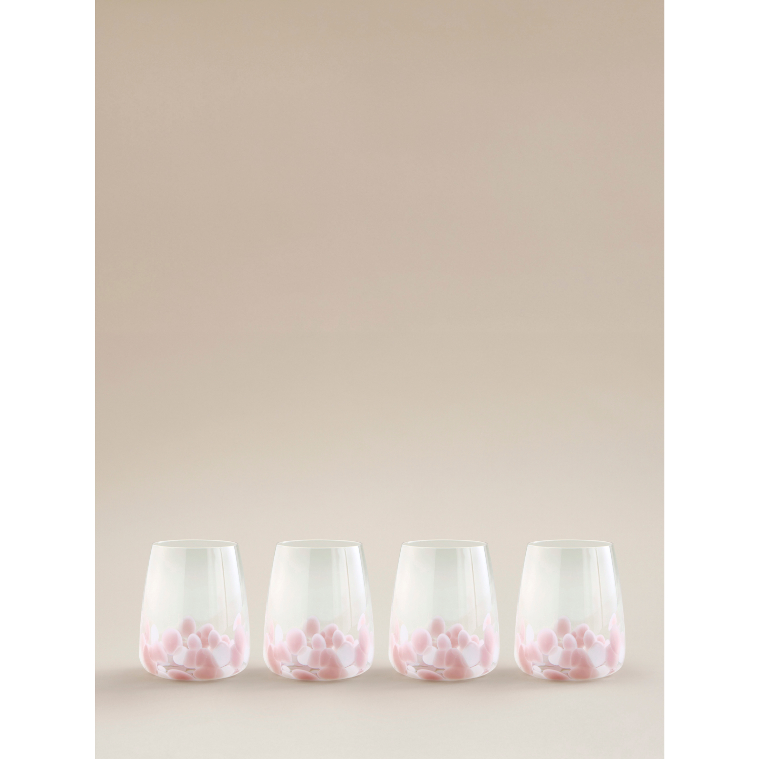 George Clear Confetti Glass Tumbler - Set Of 4