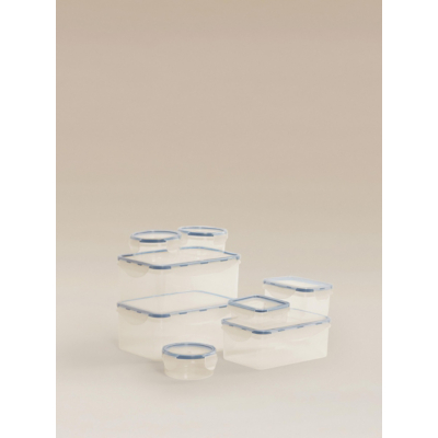 George Home 8 Piece Clip-Lid  Food Storage Set
