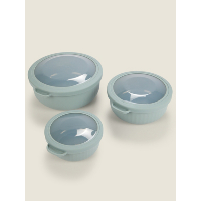 George Sage Green Nested Food Containers - Set of 3 - Sage Green
