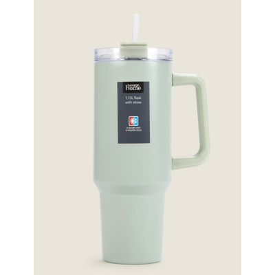 George Home 40oz Tumbler with Straw and Handle
