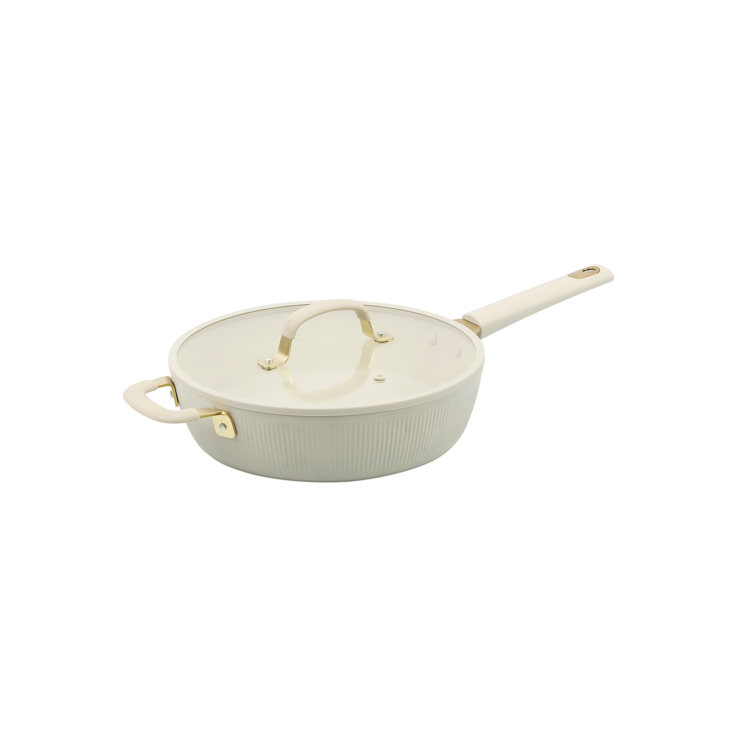 George Cream Barbican Non-Stick Saute Pan With Lid - 28Cm