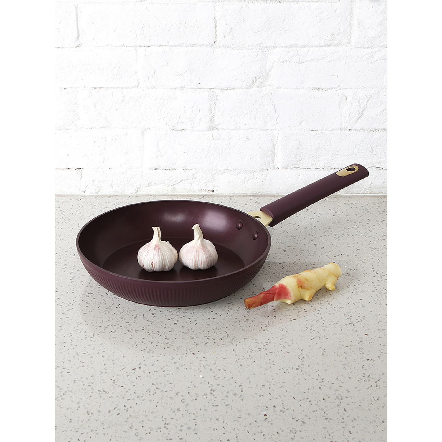 George Purple Barbican Non-Stick Frying Pan - 24Cm