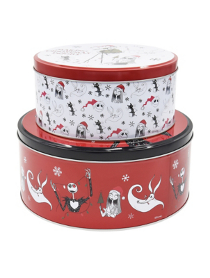 Nightmare Before Christmas Cake Tin Set of Home George at ASDA