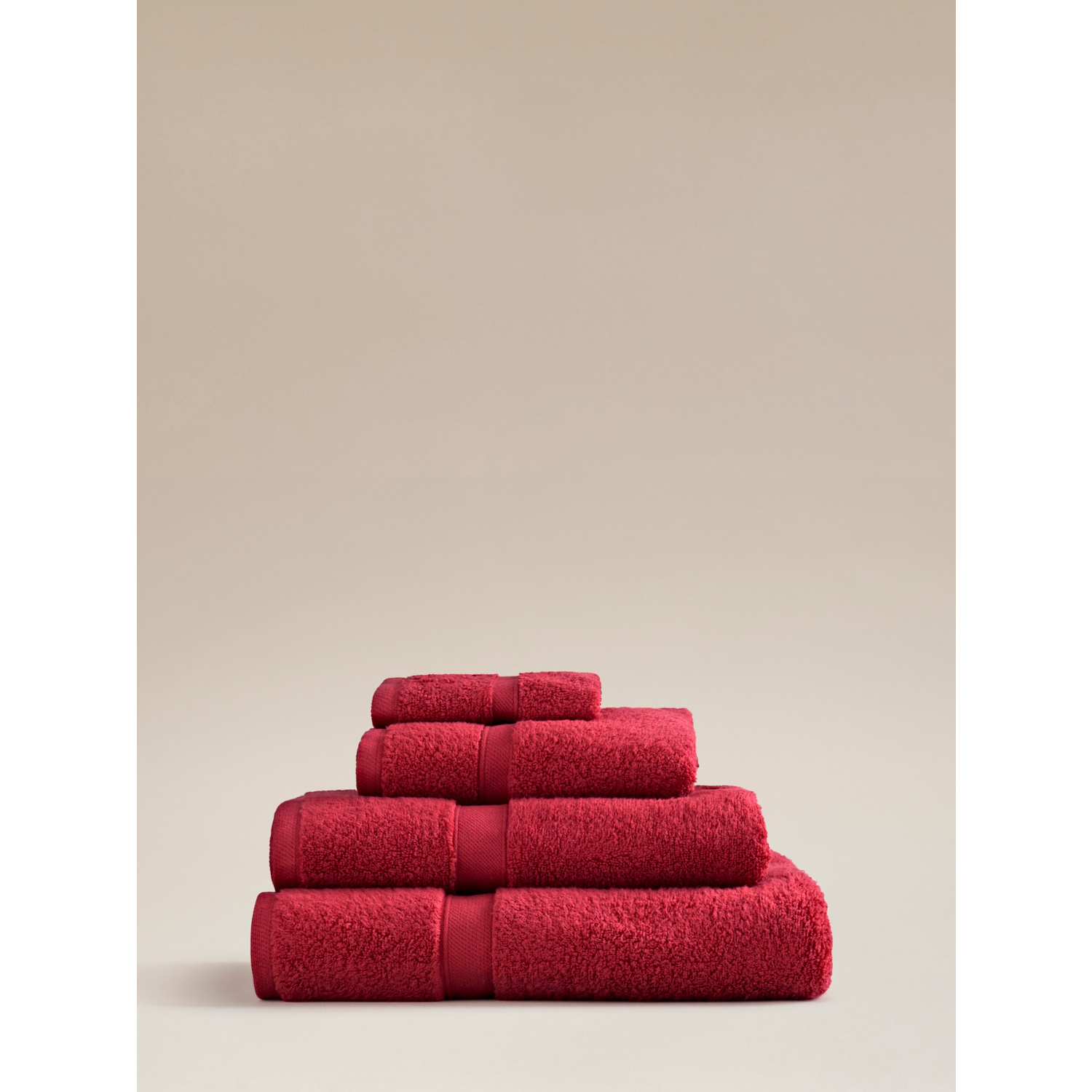 George Red Chilli Super Soft Cotton Towel Range