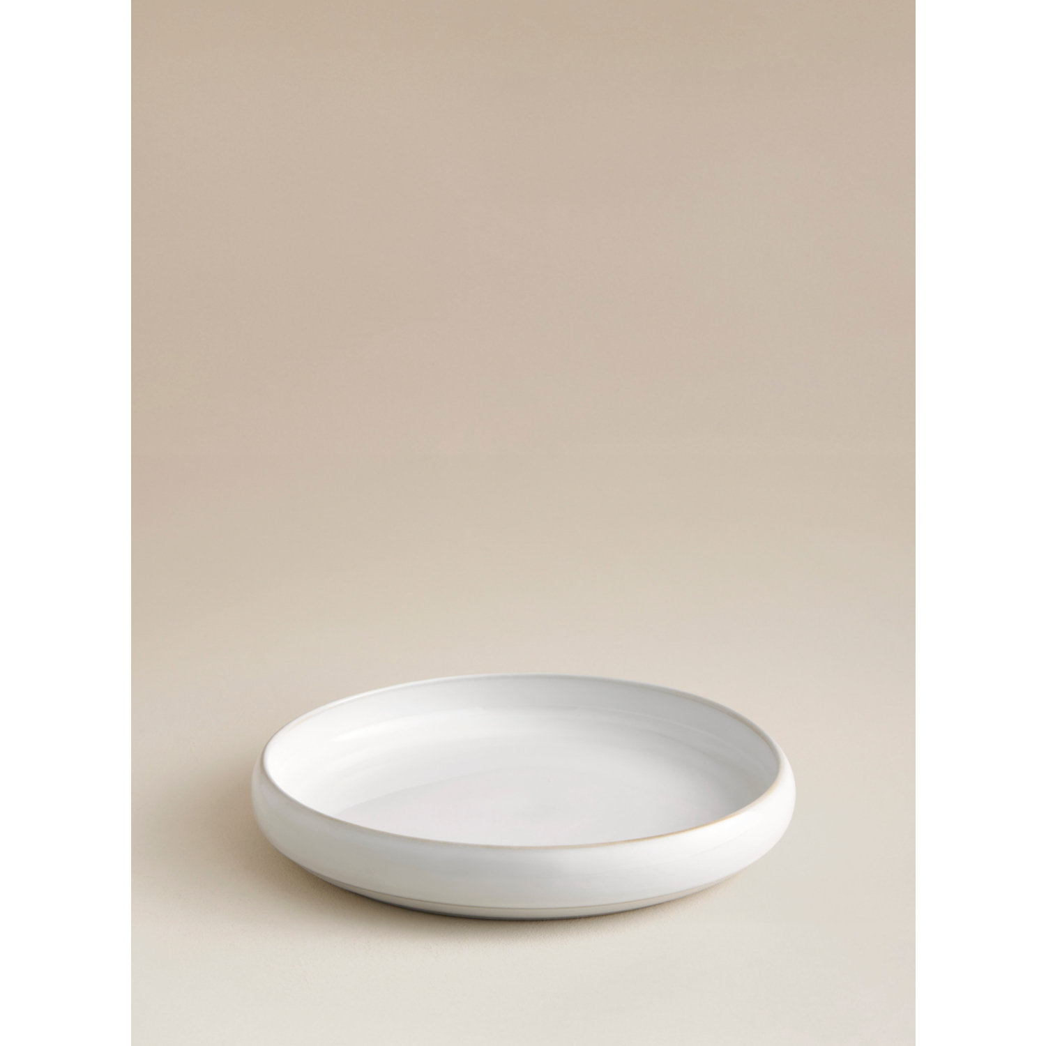 George White Reactive Glaze Dinner Plate