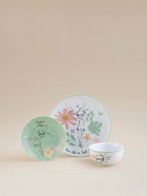 Disney Tinkerbell Dinner Set 12 Piece Home George at ASDA