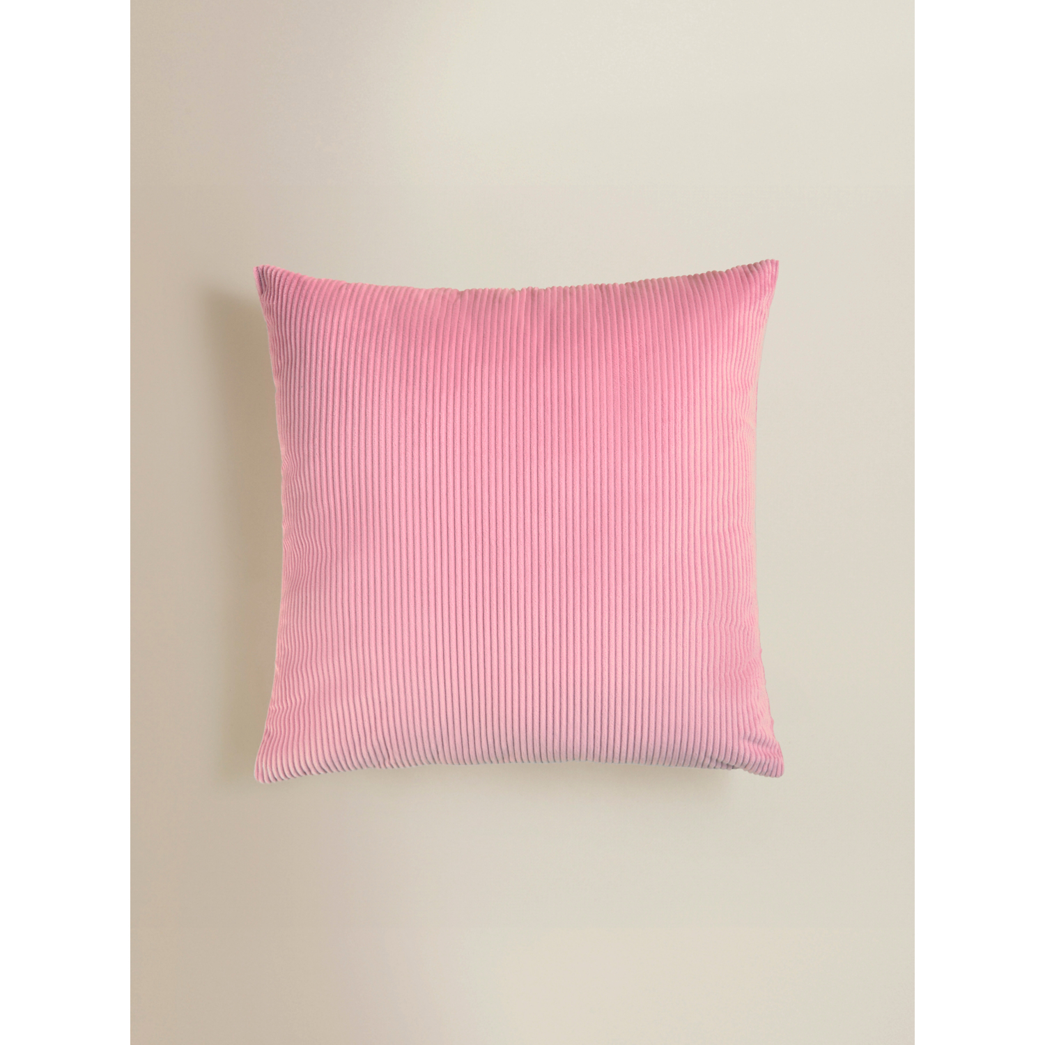 George Pink Cord Cushion