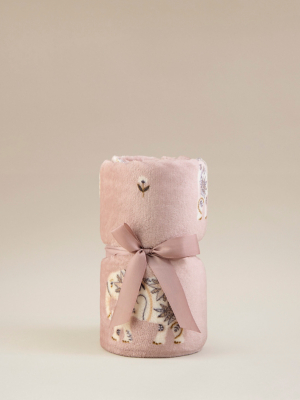 Fur Throw Elephant Throw Asda George Asda Pink Floral Ears