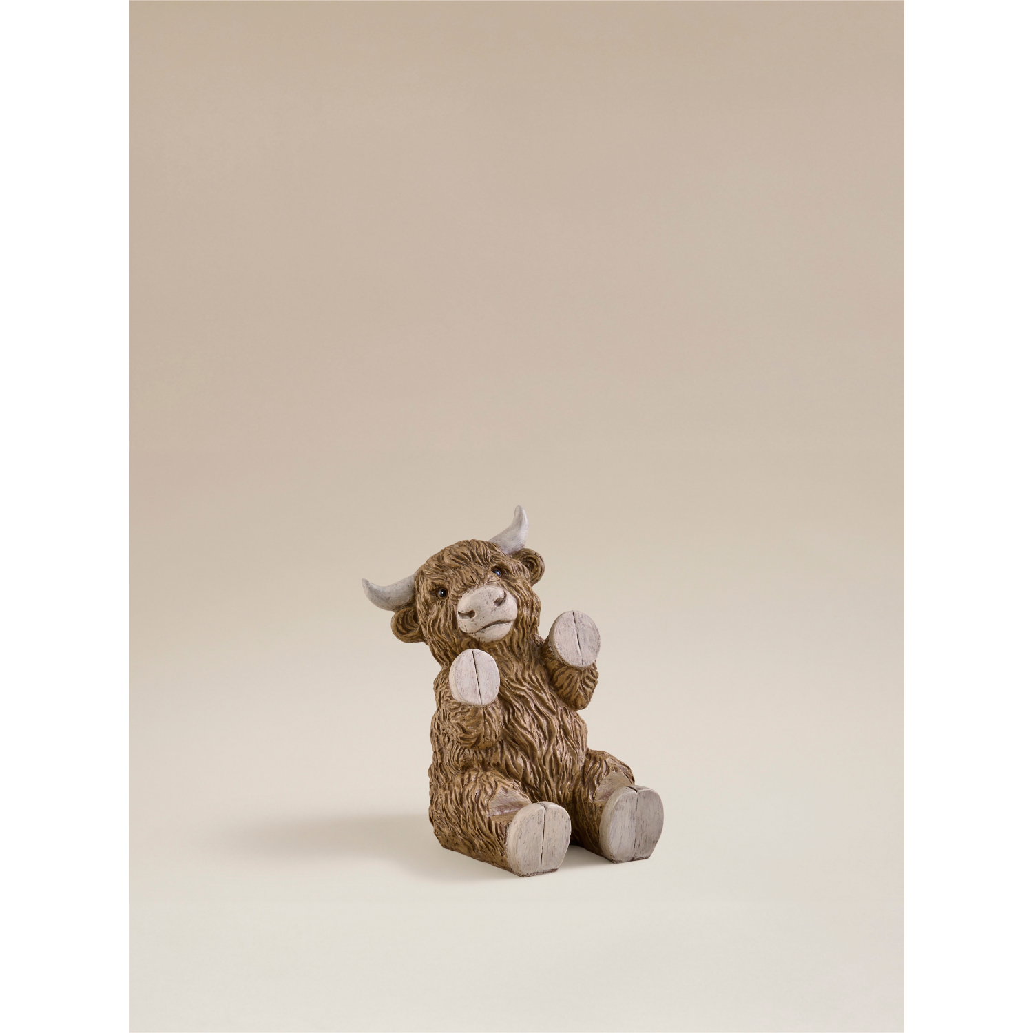 George Brown Highland Cow Phone Holder