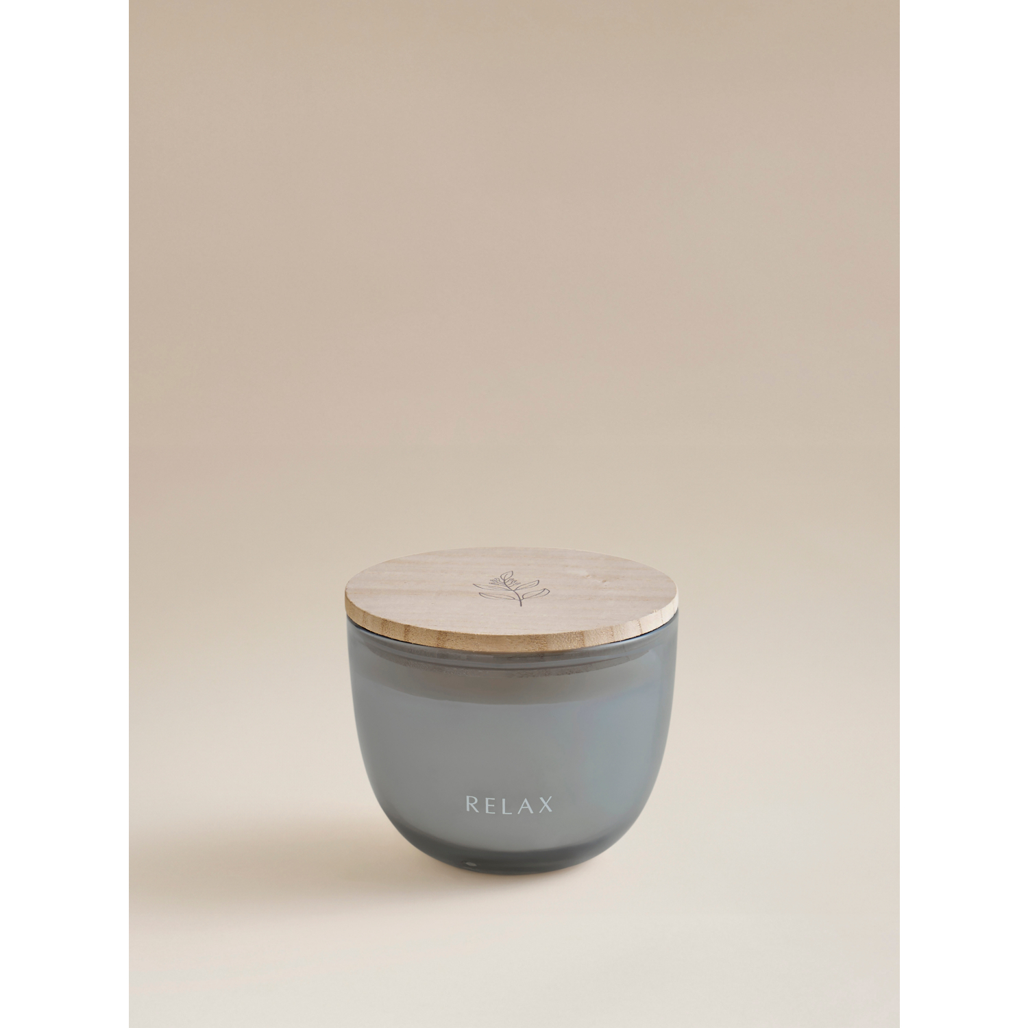 George Grey Wellness Relax Wooden Lid Candle