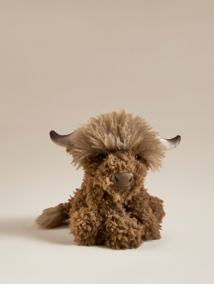 Brown Highland Cow Soft Toy Toys Character George at ASDA