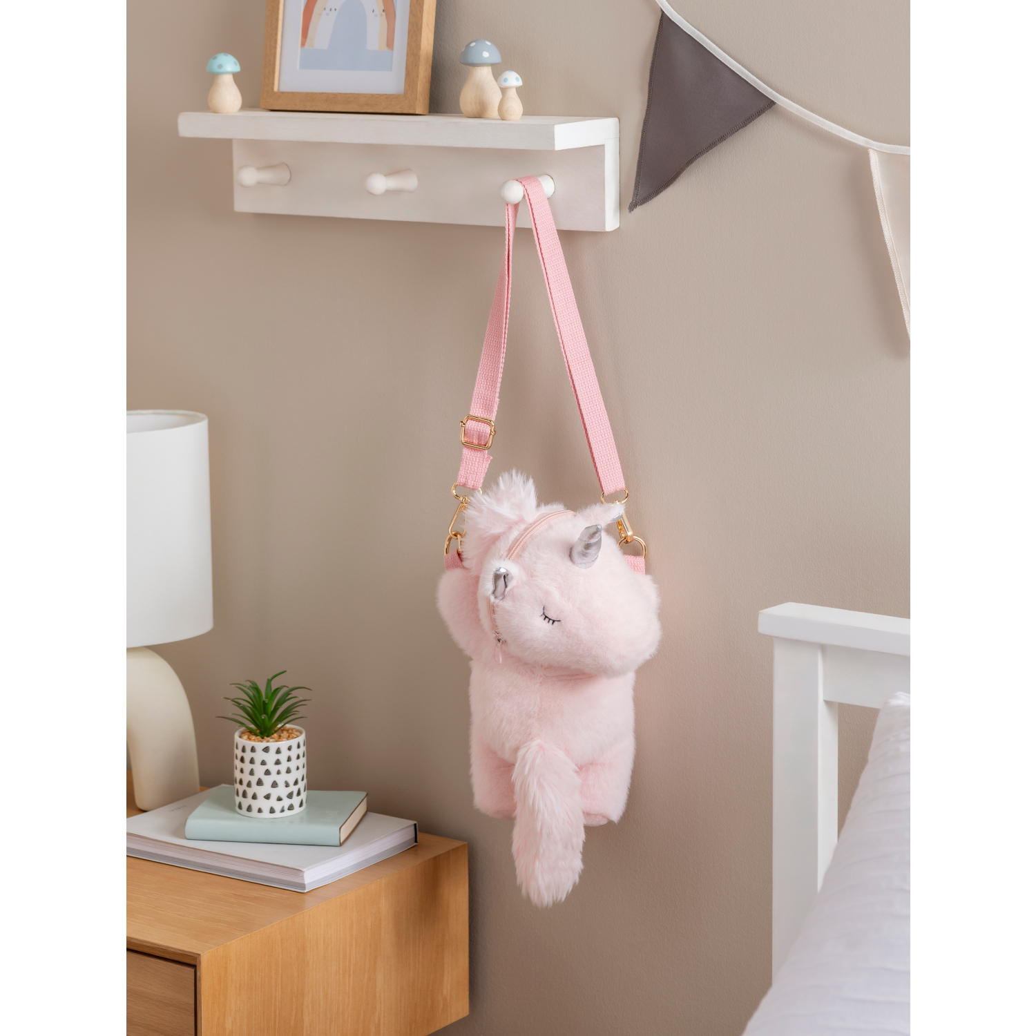 George Baby Pink Hapello Unicorn Bag