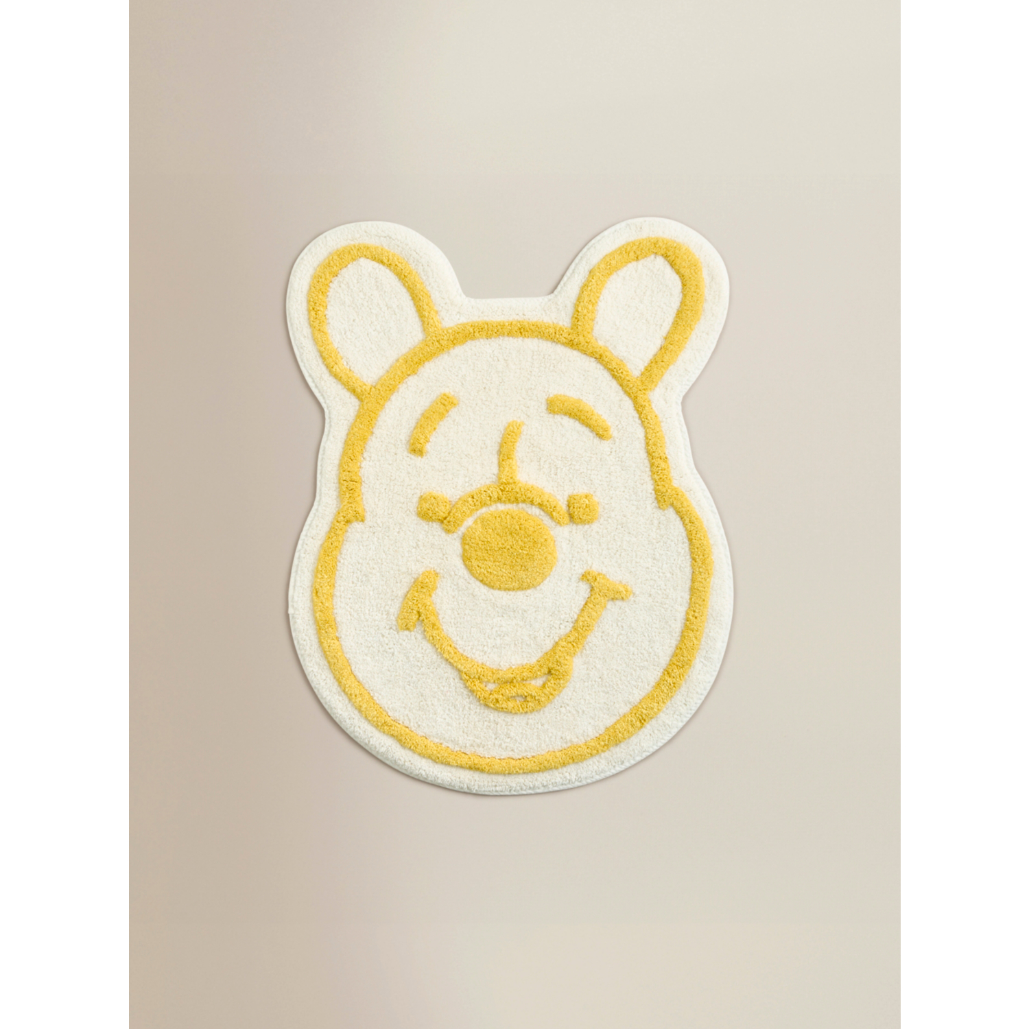 George Yellow Winnie The Pooh Cotton Bath Mat