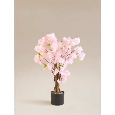 George Multi Artificial Cherry Blossom Tree Size 18