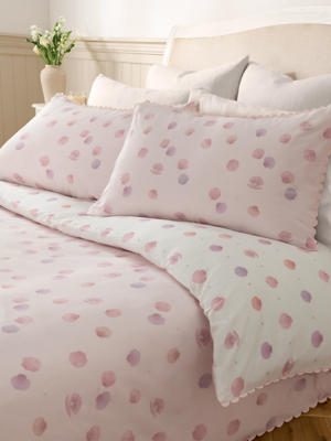 Stacey Solomon Seashell Frill Edge Cotton Duvet Set