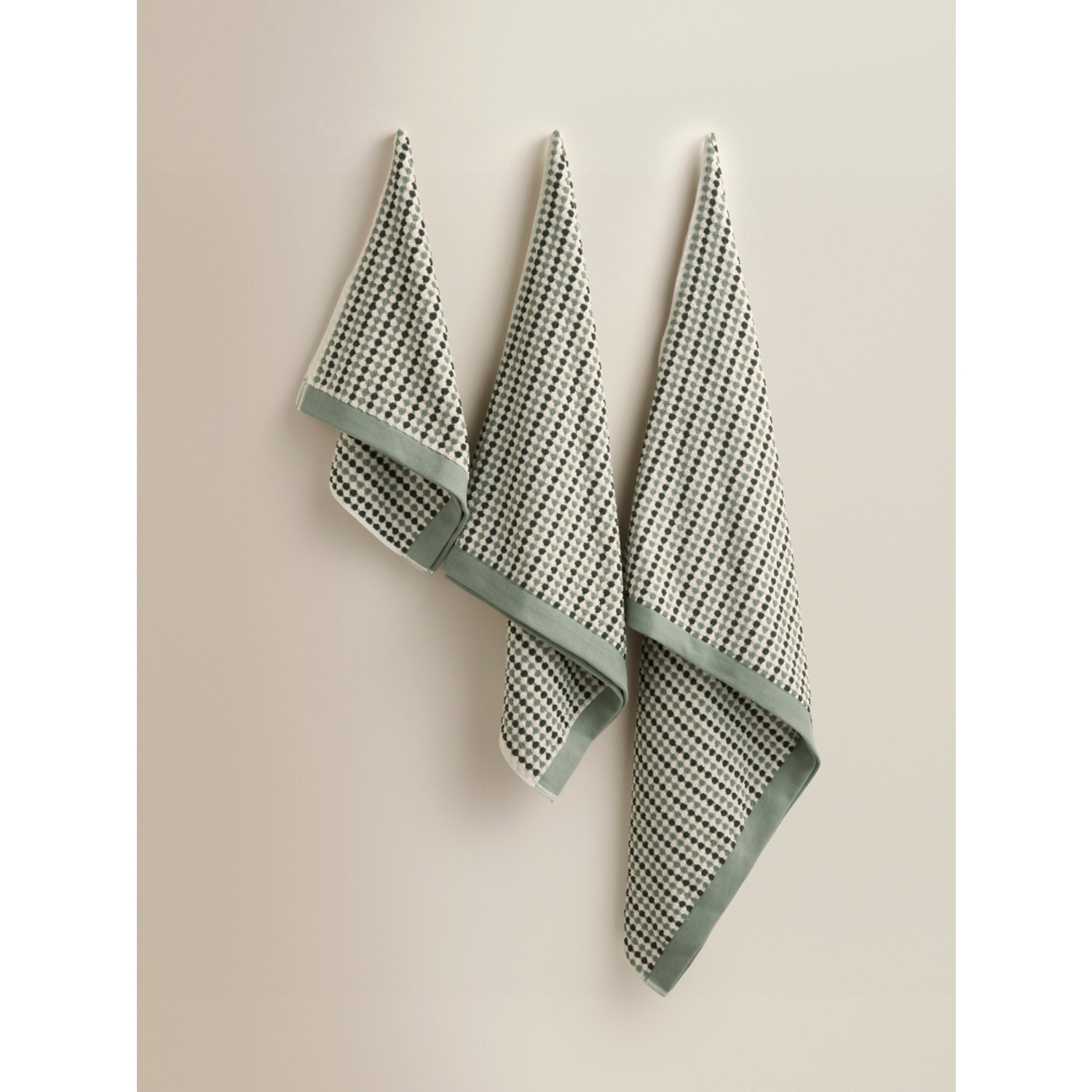 George Green Sanctuary Textured Dot Cotton Towel Range