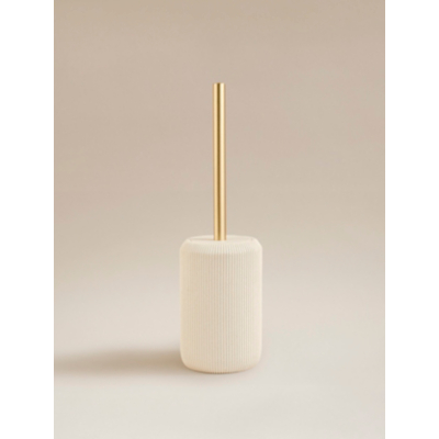George Natural Sandstone Ribbed Toilet Brush