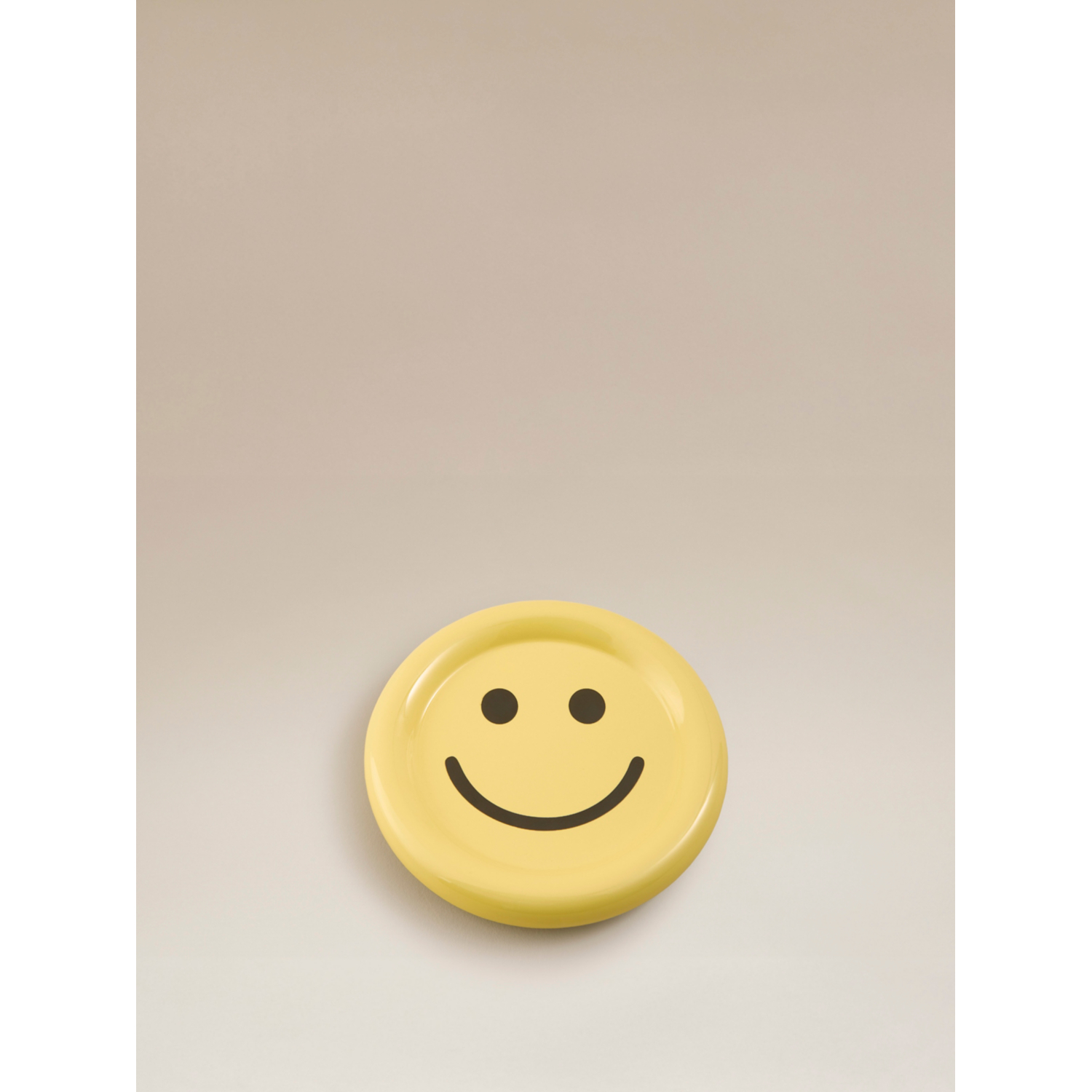 George Yellow Lucky Charm Smile Trinket Dish