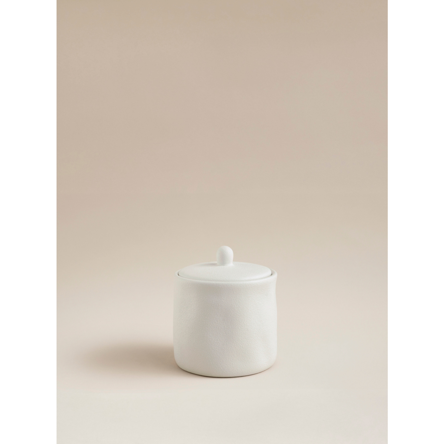 George White Sanctuary Dimple Stoneware Lidded Pot