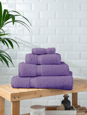 Lavender Super Soft Cotton Towel Bath Mat Range Home George