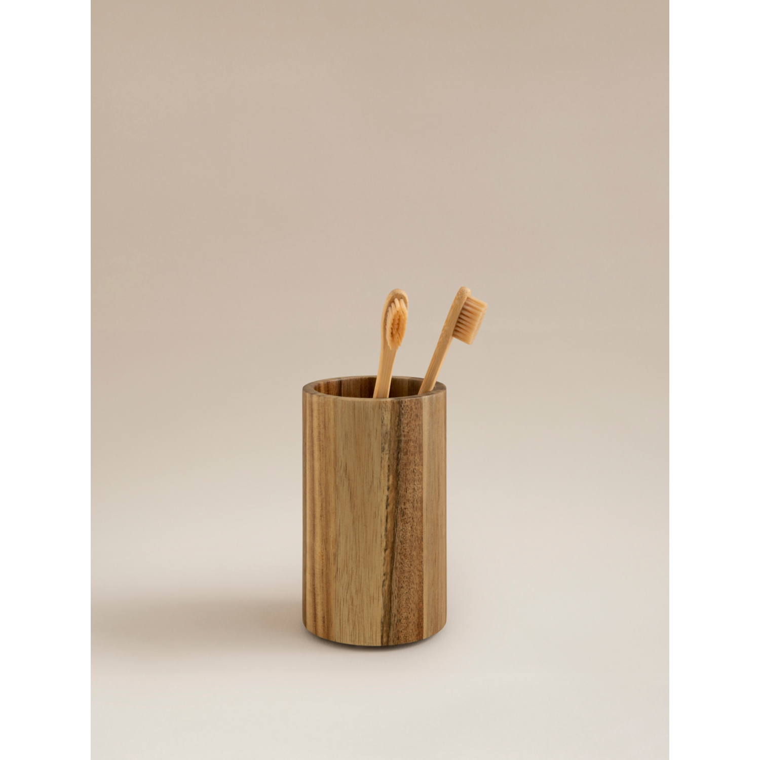 George Dark Wood Bathroom Tumbler