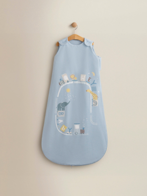Blue Hey Baby Cotton Sleep Bag Tog