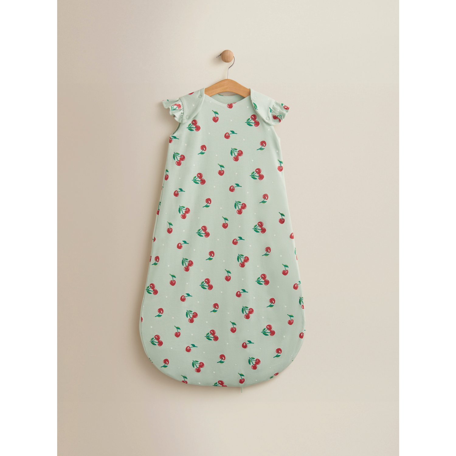 George Green Cherry Jersey Cotton Sleep Bag 1 Tog