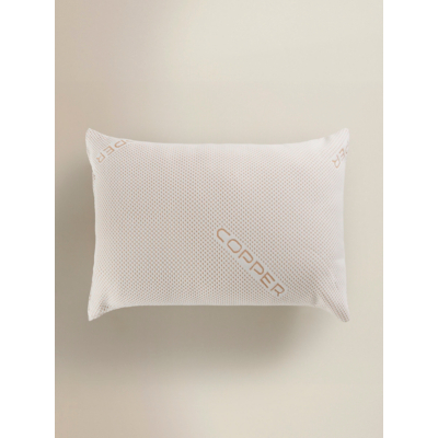 George Just Wellness Copper Infused Pillow - White