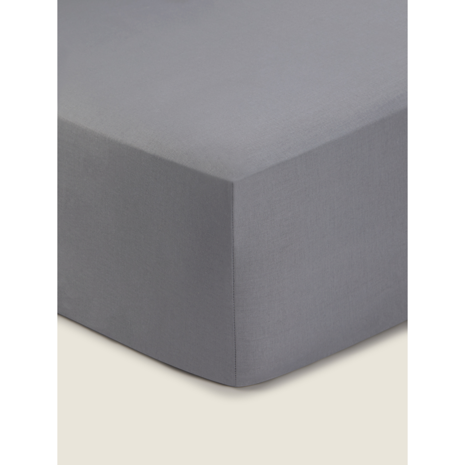 George Grey Plain Cotton Rich Fitted Sheet