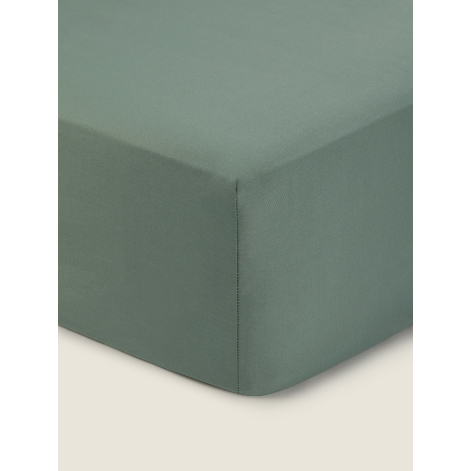 George Green Plain Cotton Rich Fitted Sheet