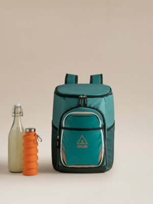 Xplor Teal 24-Can Backpack Cooler | Outdoor & Garden | George at ASDA