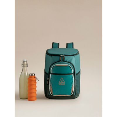 George Unisex Teal Xplor 24-Can Backpack Cooler Size 24